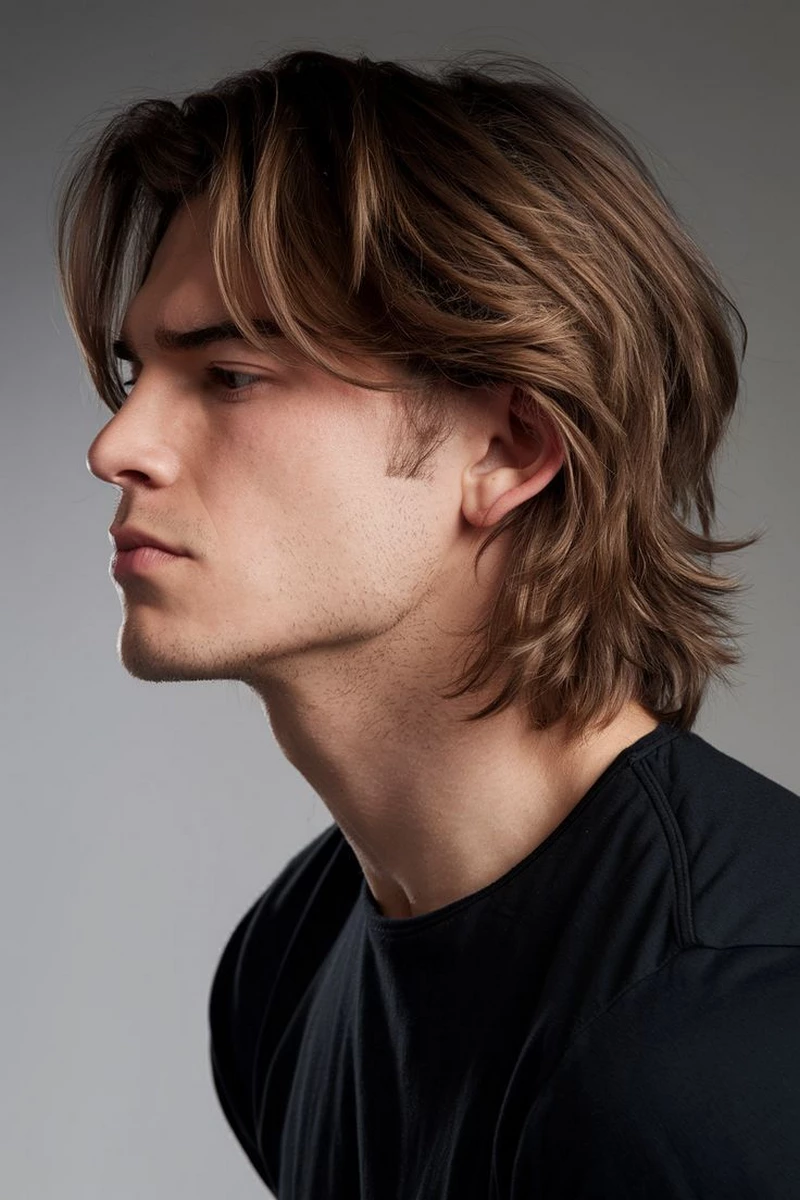 hình ảnh tóc mullet wolf cut 4