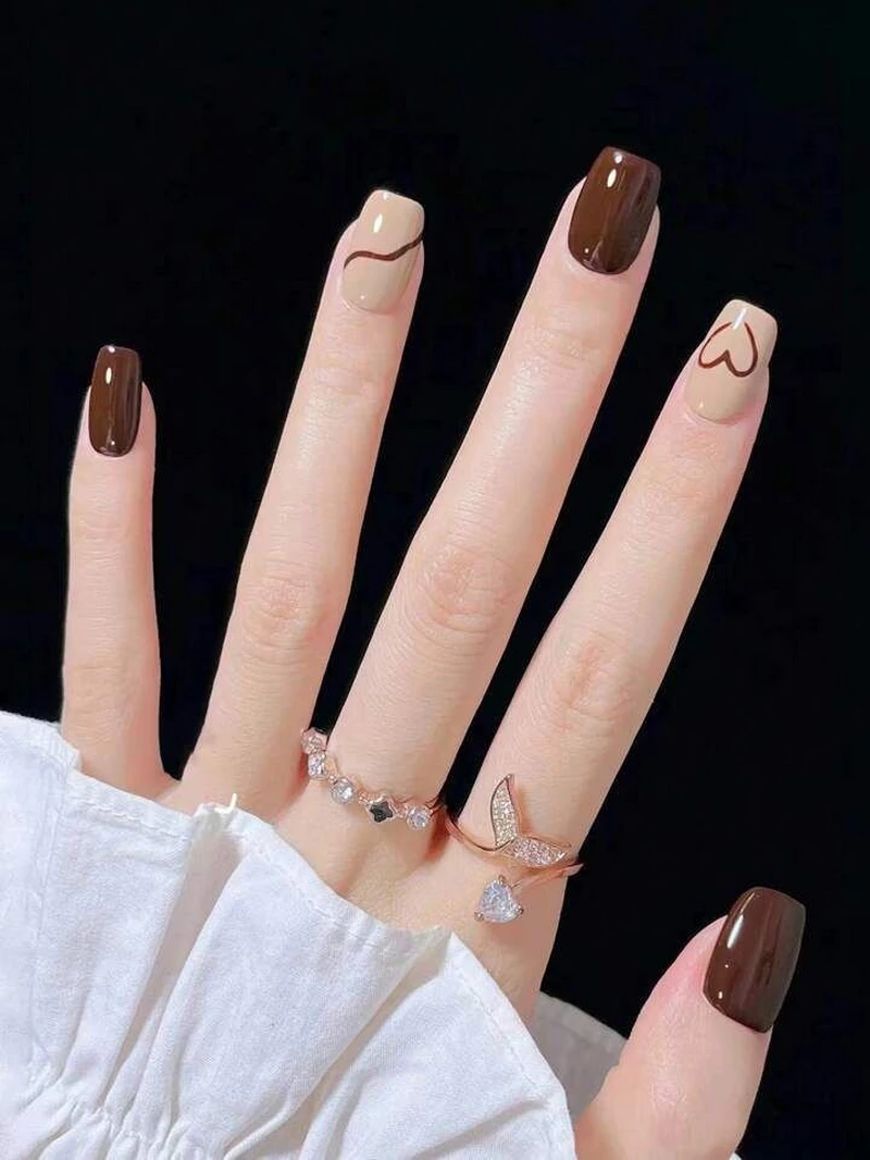 ảnh mẫu nail đơn giản 16