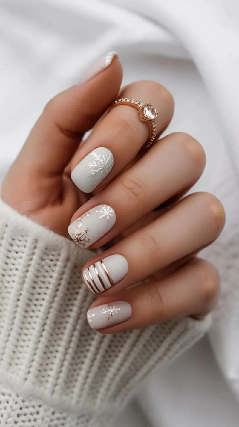 ảnh mẫu nail đơn giản 22