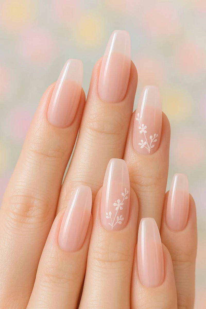 ảnh mẫu nail đơn giản 23