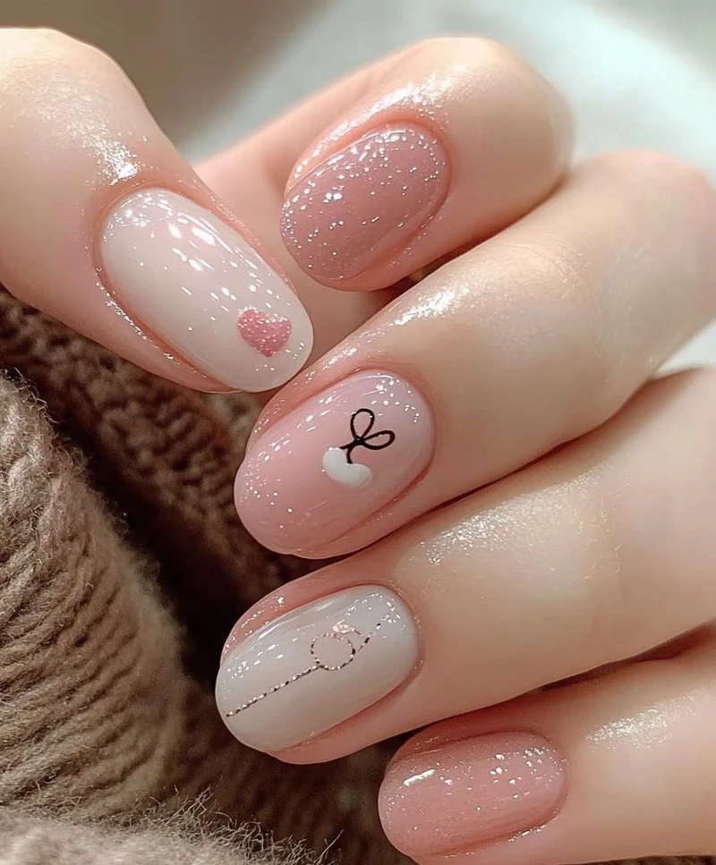 ảnh mẫu nail đơn giản 5