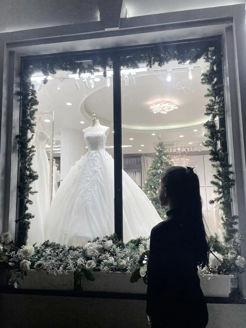 ảnh nhìn váy cưới 1