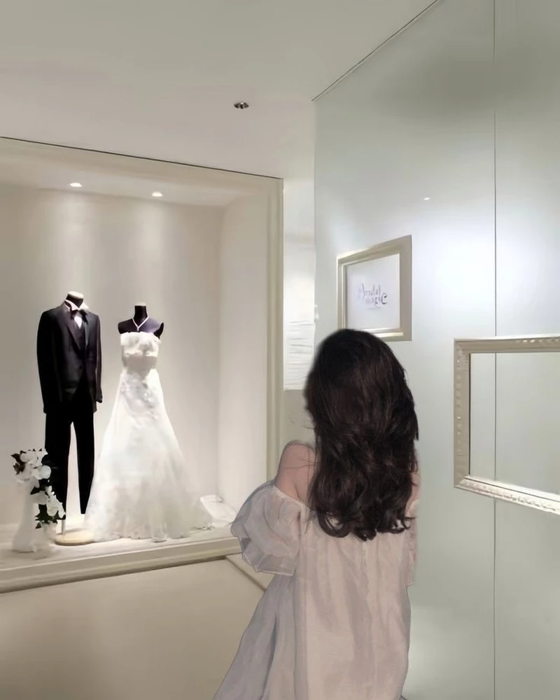 ảnh nhìn váy cưới 38