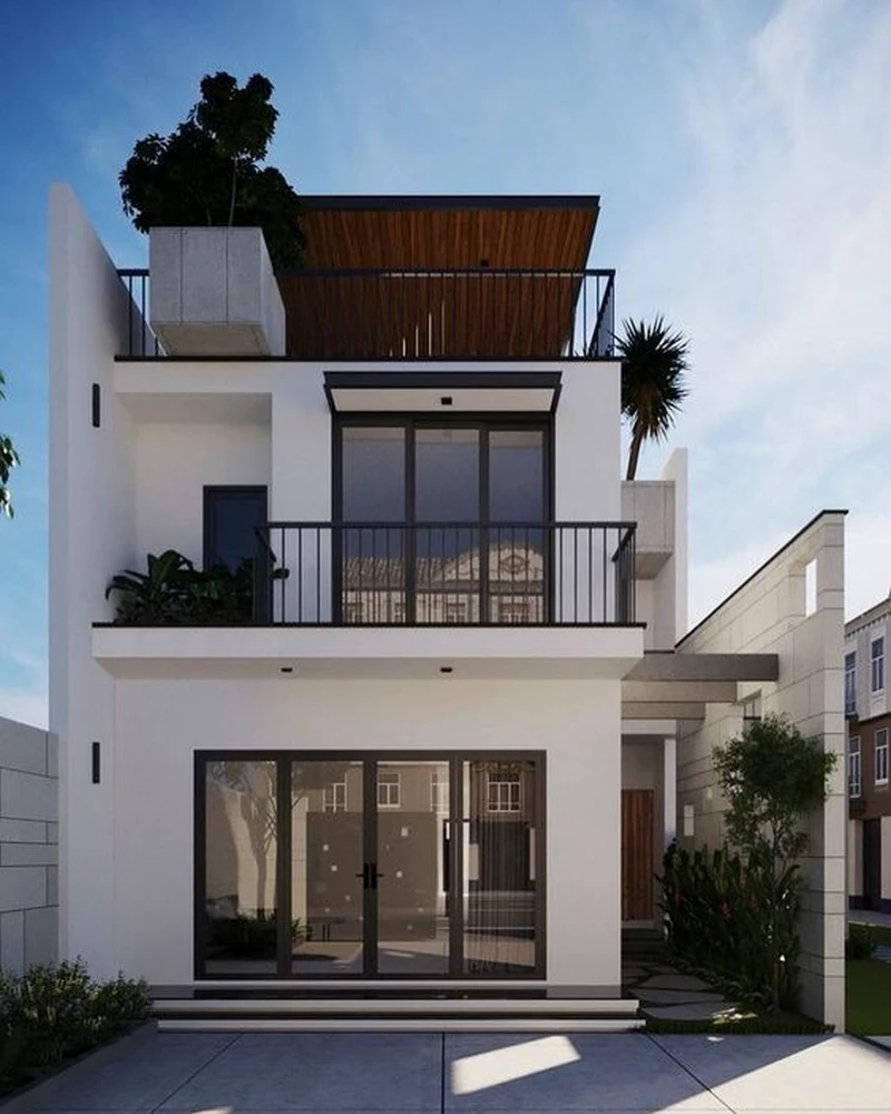 hình ảnh mẫu nhà 2 tầng đẹp 1