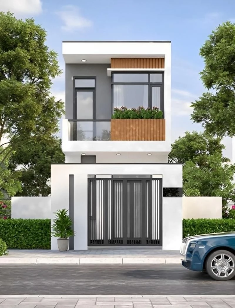 hình ảnh mẫu nhà 2 tầng đẹp 2