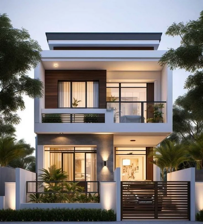 hình ảnh mẫu nhà 2 tầng đẹp 28