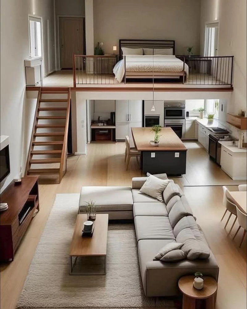 hình ảnh nhà gác lửng 11