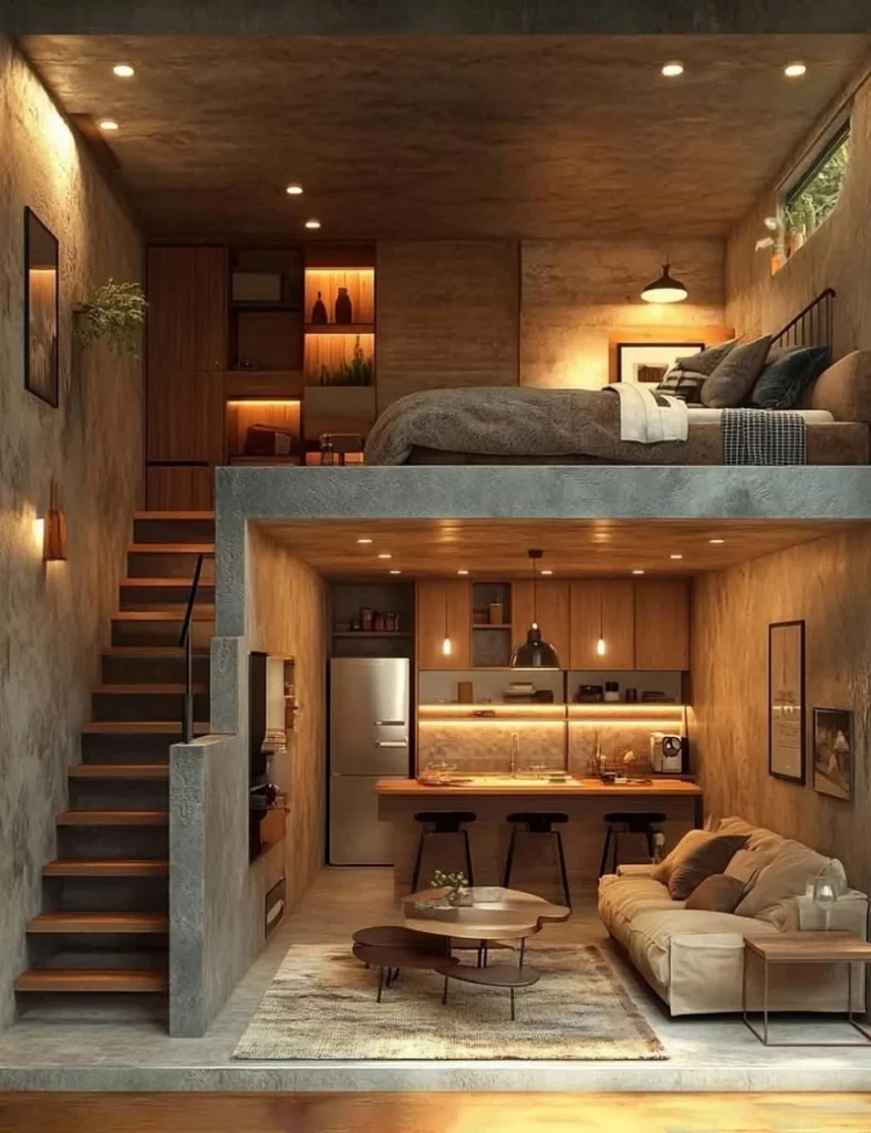 hình ảnh nhà gác lửng 12