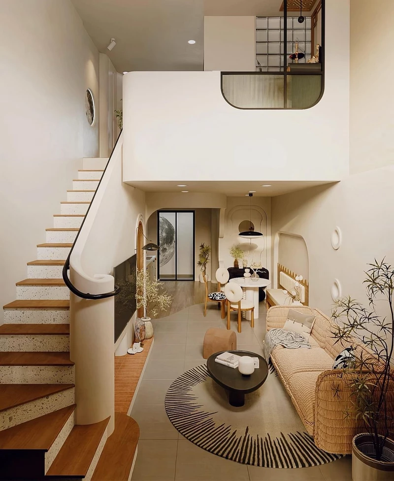 hình ảnh nhà gác lửng 13