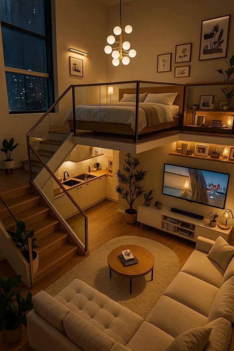 hình ảnh nhà gác lửng 18