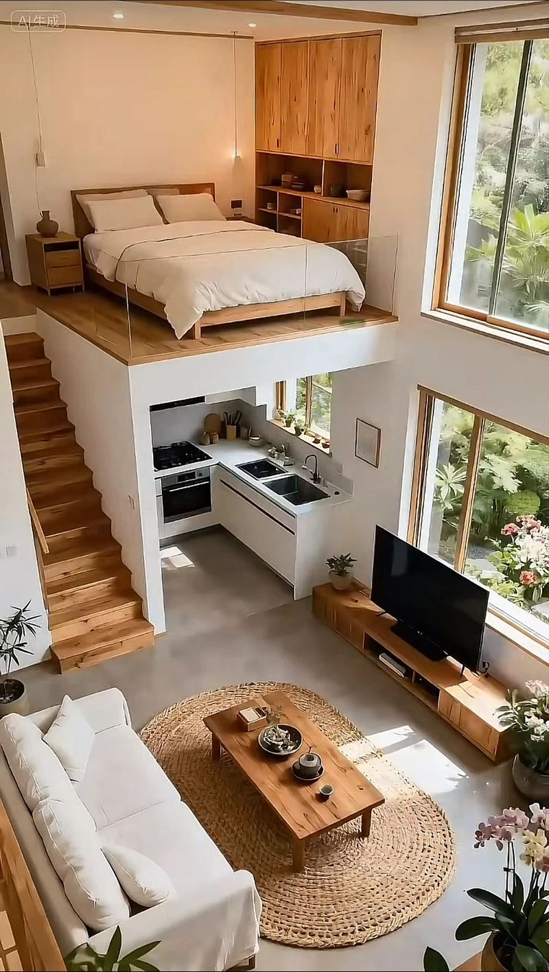 hình ảnh nhà gác lửng 20