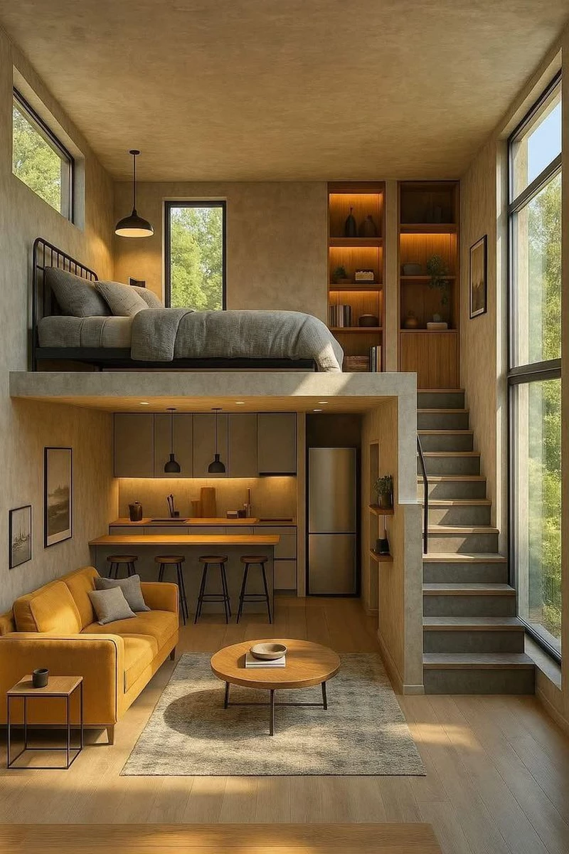 hình ảnh nhà gác lửng 22