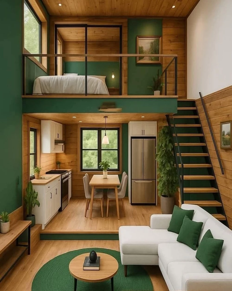 hình ảnh nhà gác lửng 27