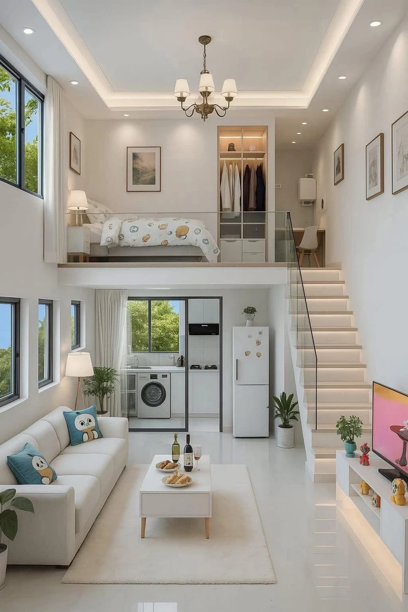 hình ảnh nhà gác lửng 28