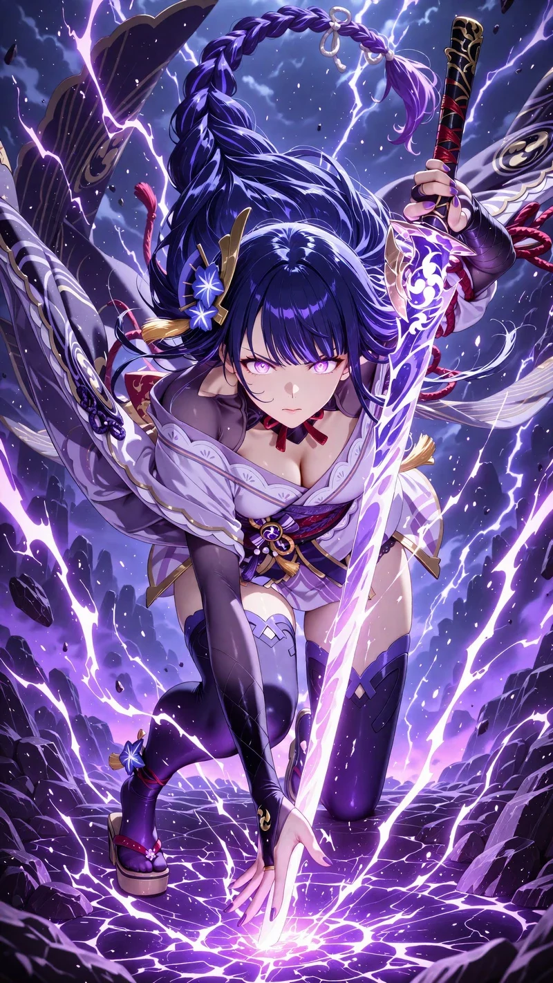 hình ảnh raiden shogun 17