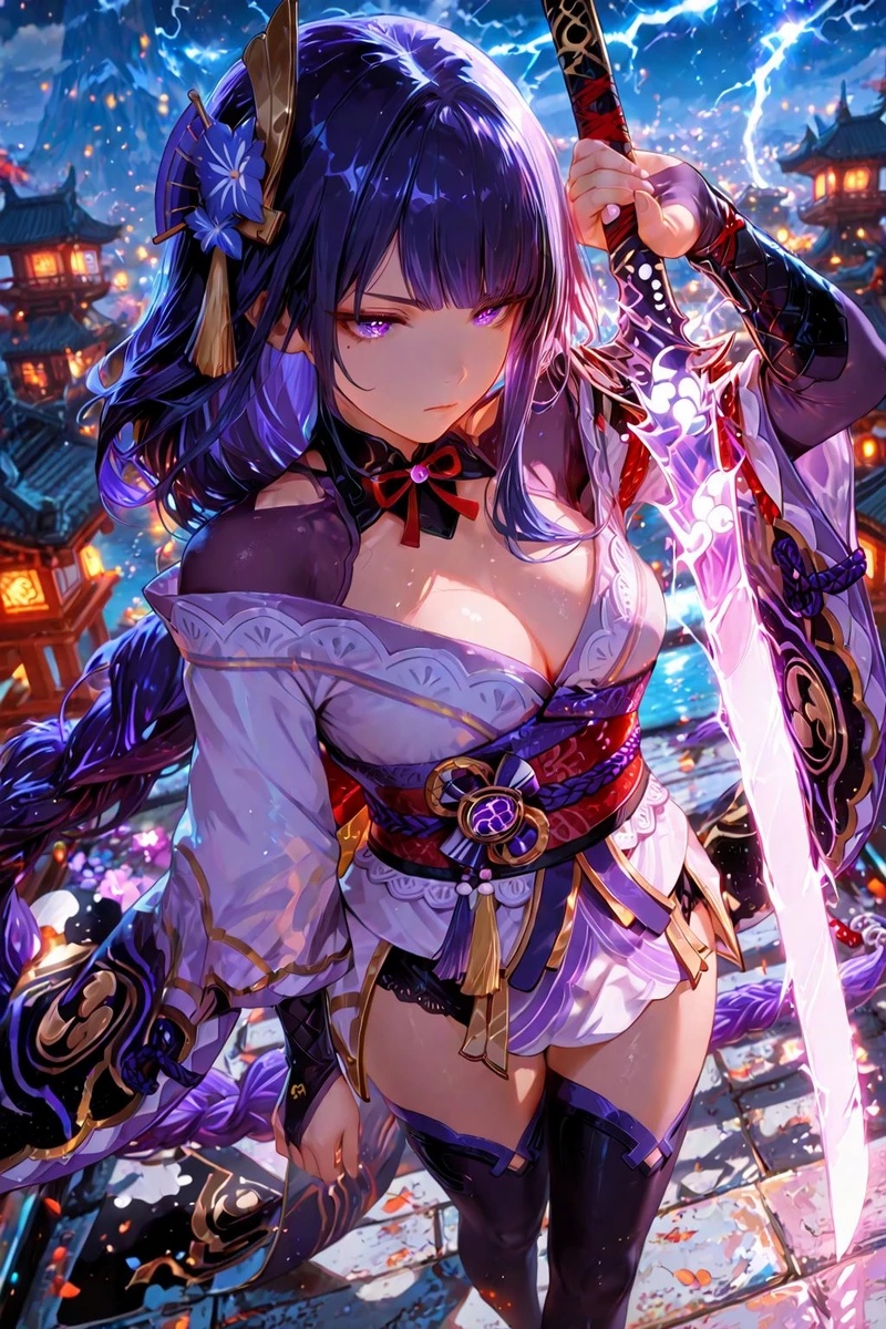 hình ảnh raiden shogun 41