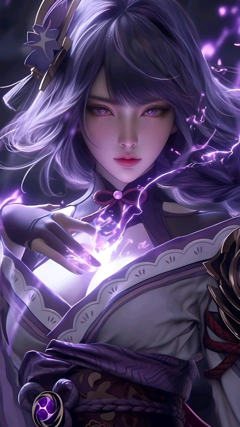 hình ảnh raiden shogun 8