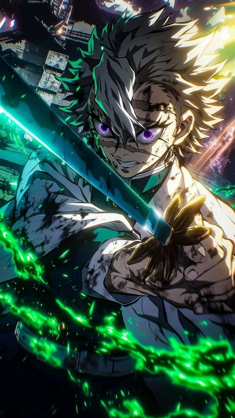 hình nền Sanemi Shinazugawa 15