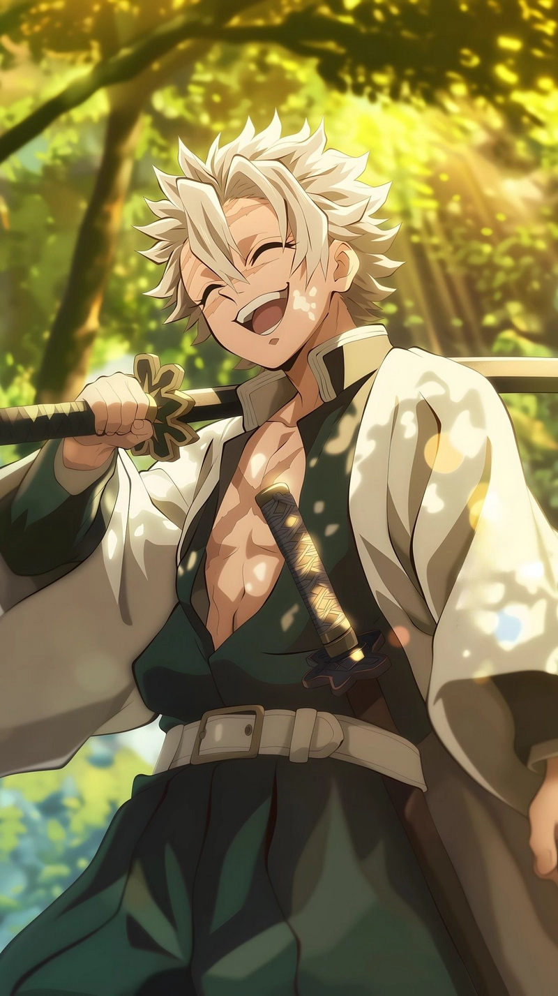 hình nền Sanemi Shinazugawa 25