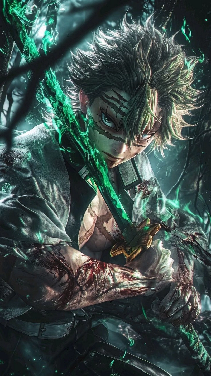 hình nền Sanemi Shinazugawa 35