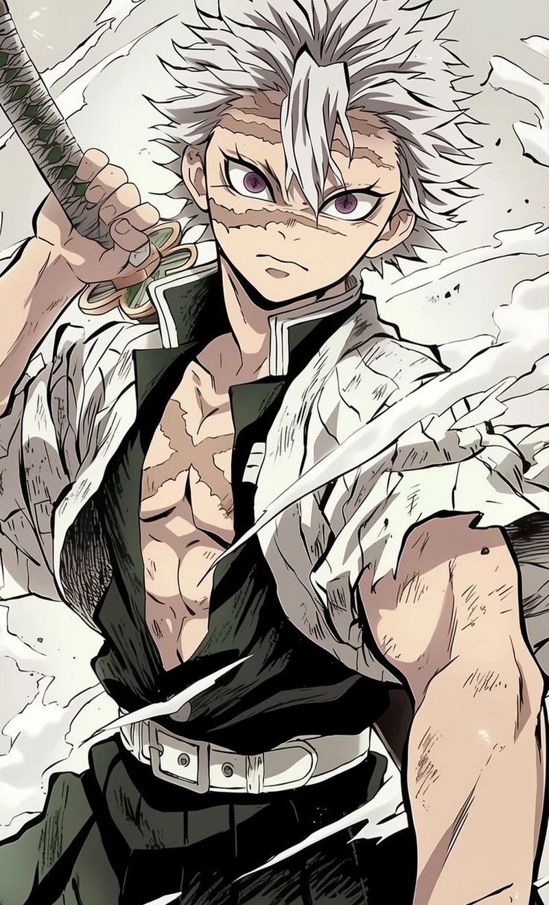 hình nền Sanemi Shinazugawa 40