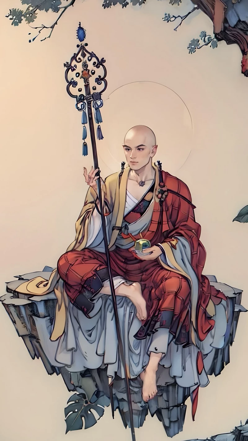 hình ảnh thầy tu 12