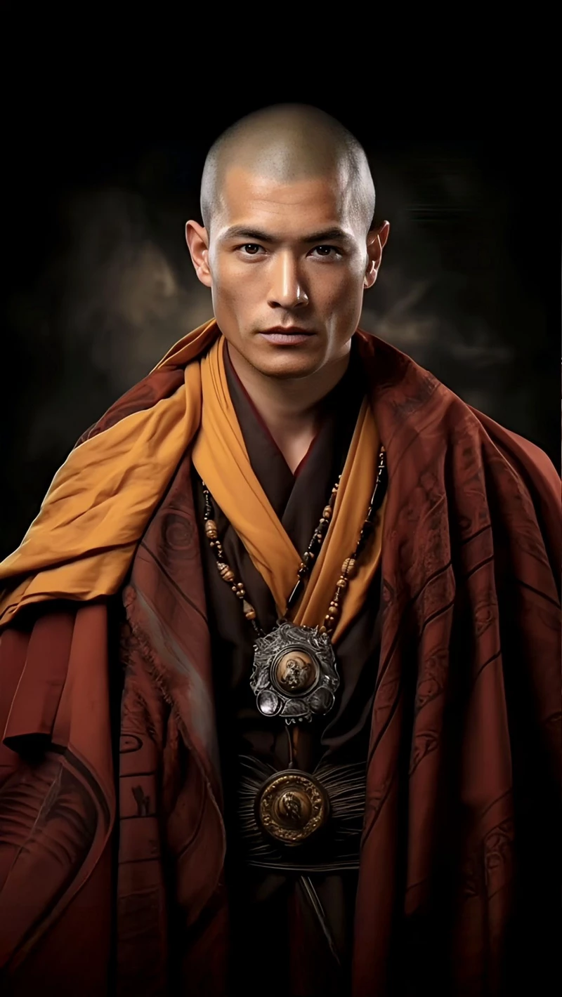 hình ảnh thầy tu 4