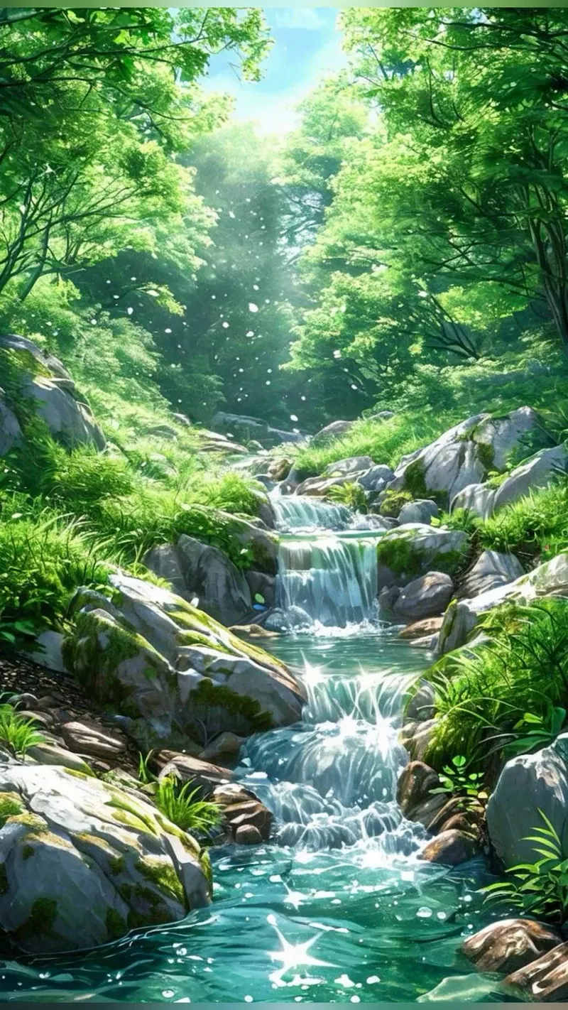 ảnh vẽ tranh phong cảnh thiên nhiên 16