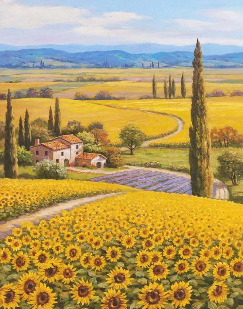 ảnh vẽ tranh phong cảnh thiên nhiên 27