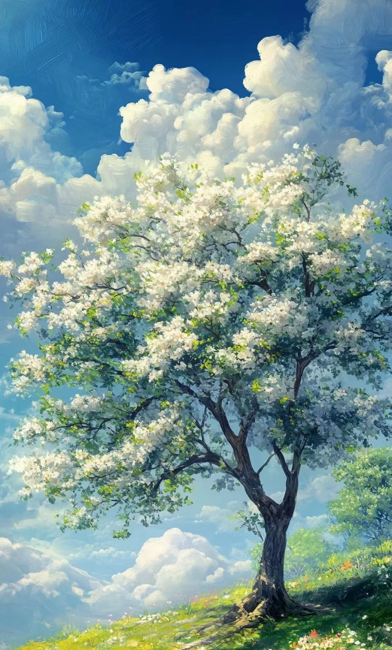 ảnh vẽ tranh phong cảnh thiên nhiên 32