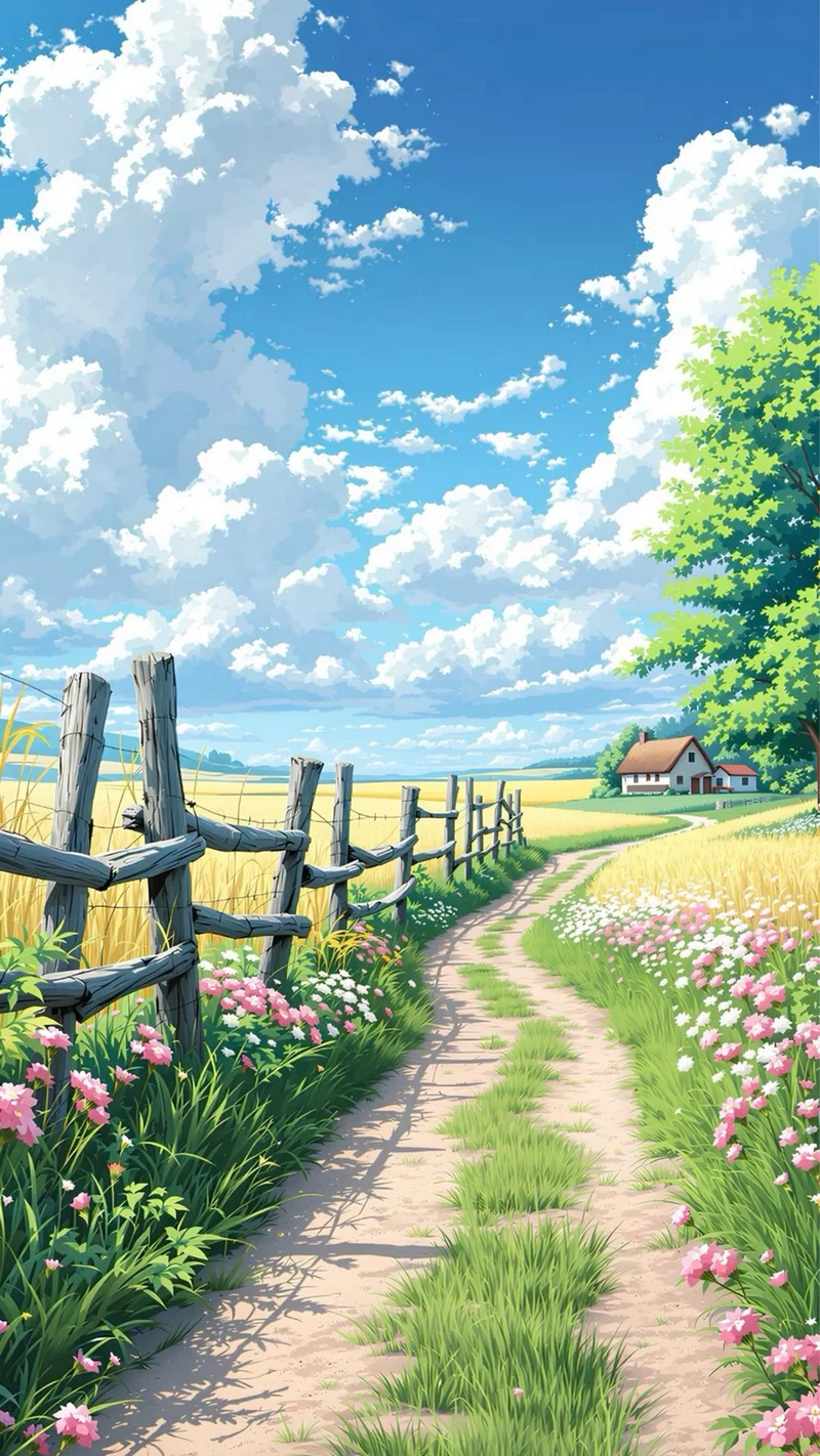 ảnh vẽ tranh phong cảnh thiên nhiên 49