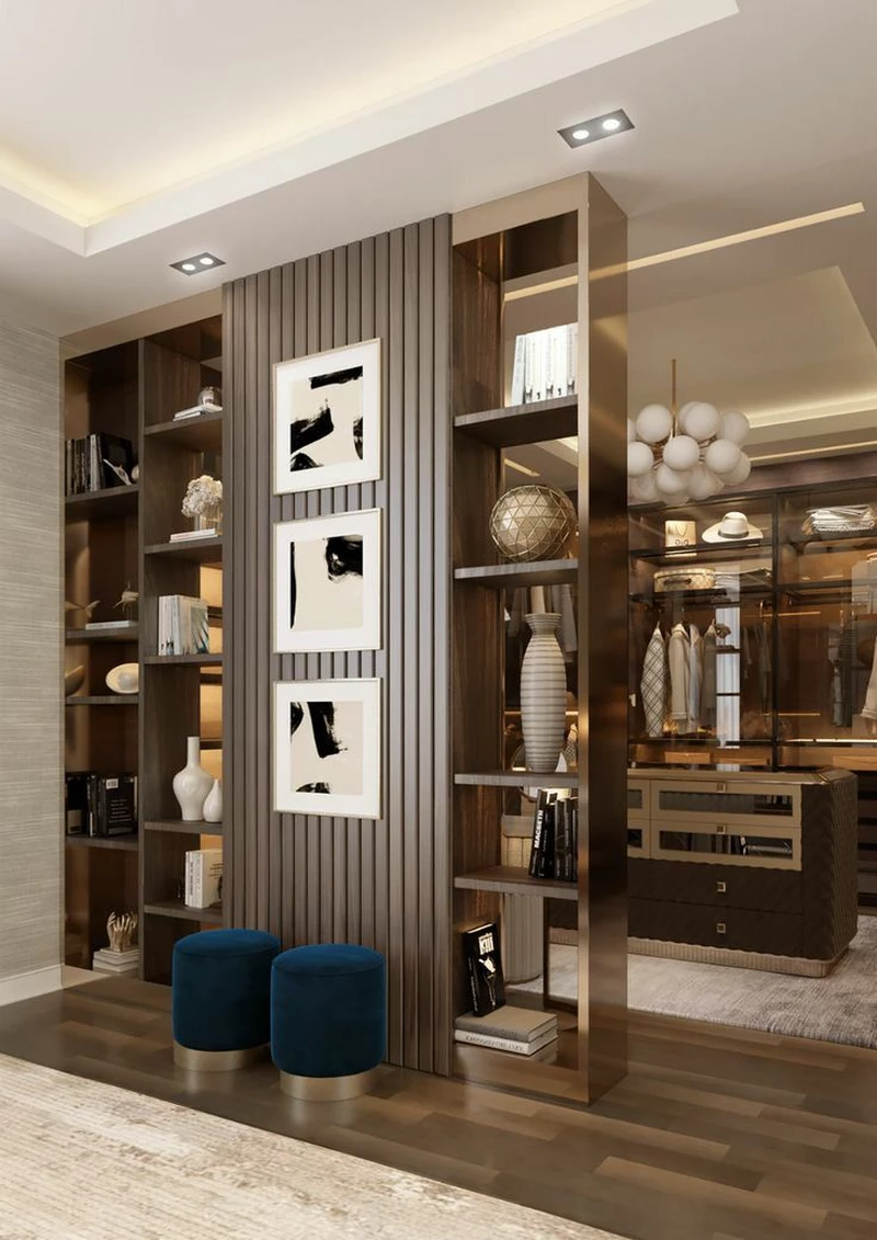 hình ảnh vách ngăn phòng khách 12