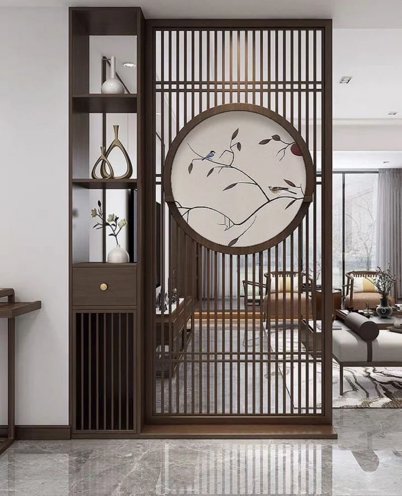 hình ảnh vách ngăn phòng khách 14