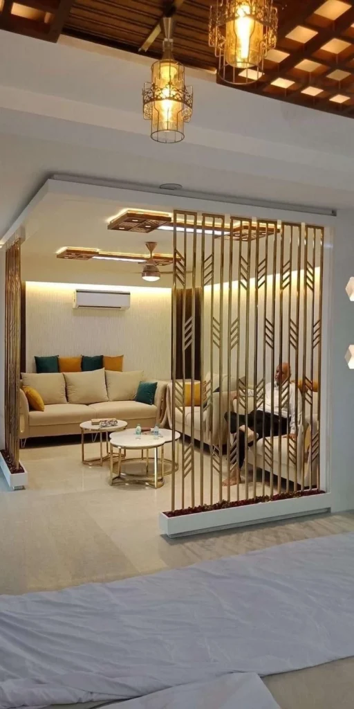 hình ảnh vách ngăn phòng khách 15