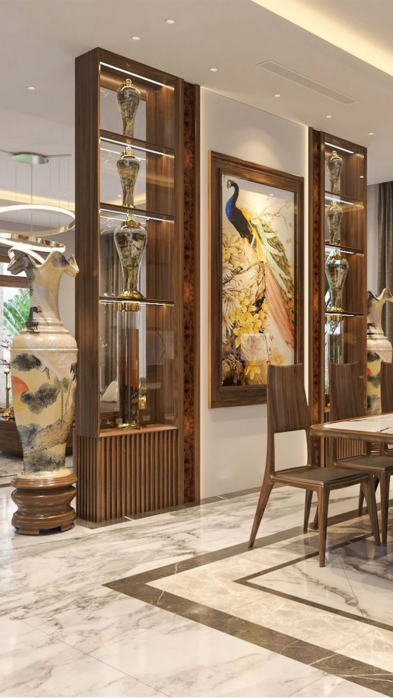 hình ảnh vách ngăn phòng khách 22