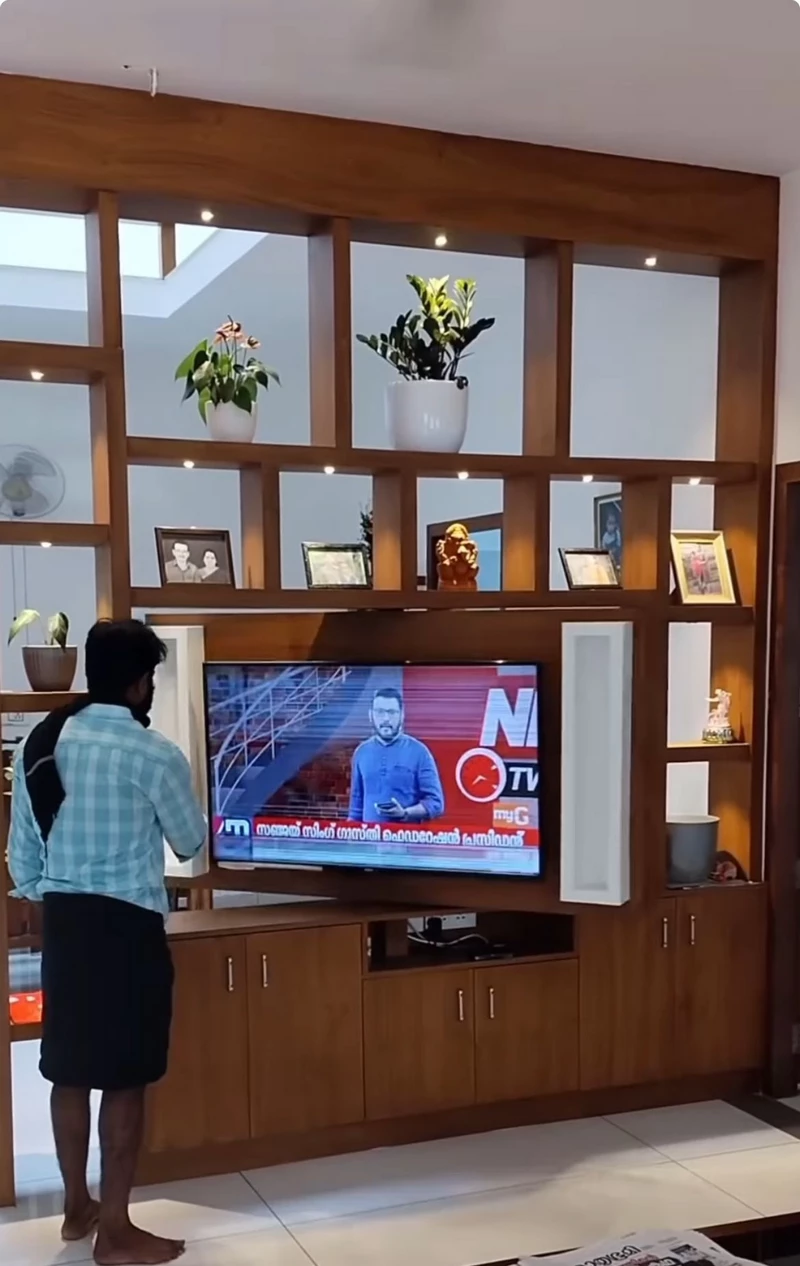 hình ảnh vách ngăn phòng khách 30