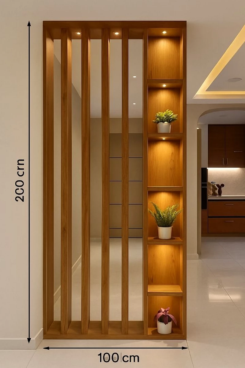 hình ảnh vách ngăn phòng khách 4