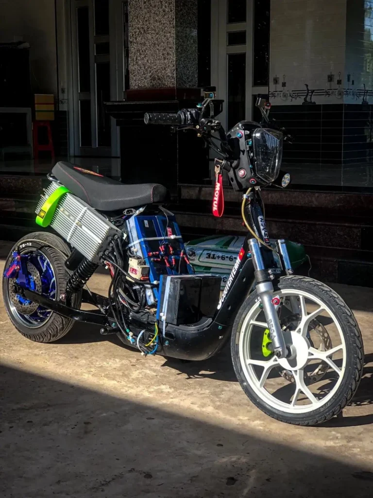 ảnh xe điện độ 1