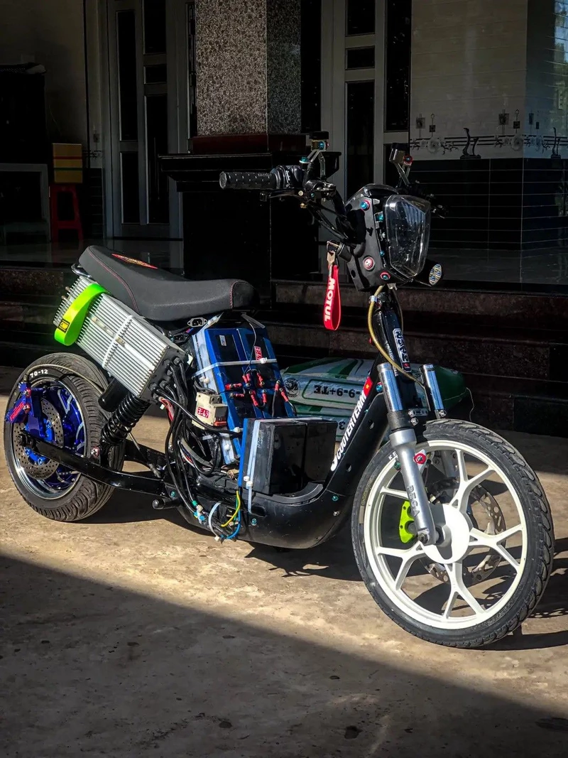 ảnh xe điện độ 1