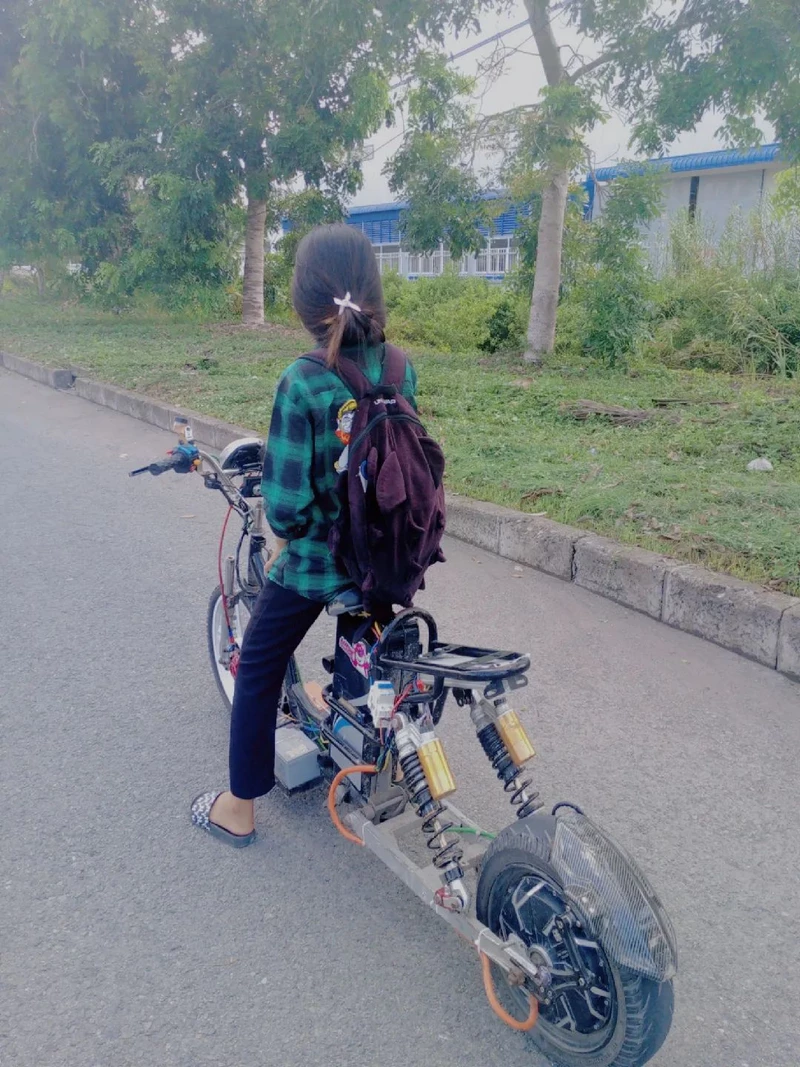 ảnh xe điện độ 14