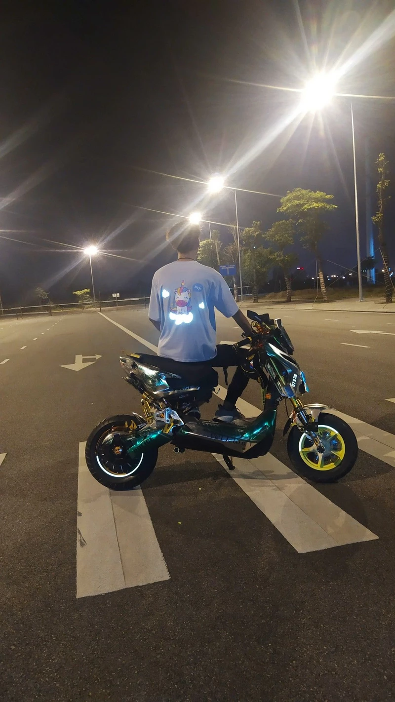 ảnh xe điện độ 2