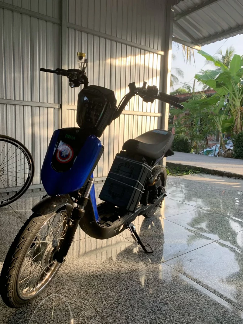 ảnh xe điện độ 24