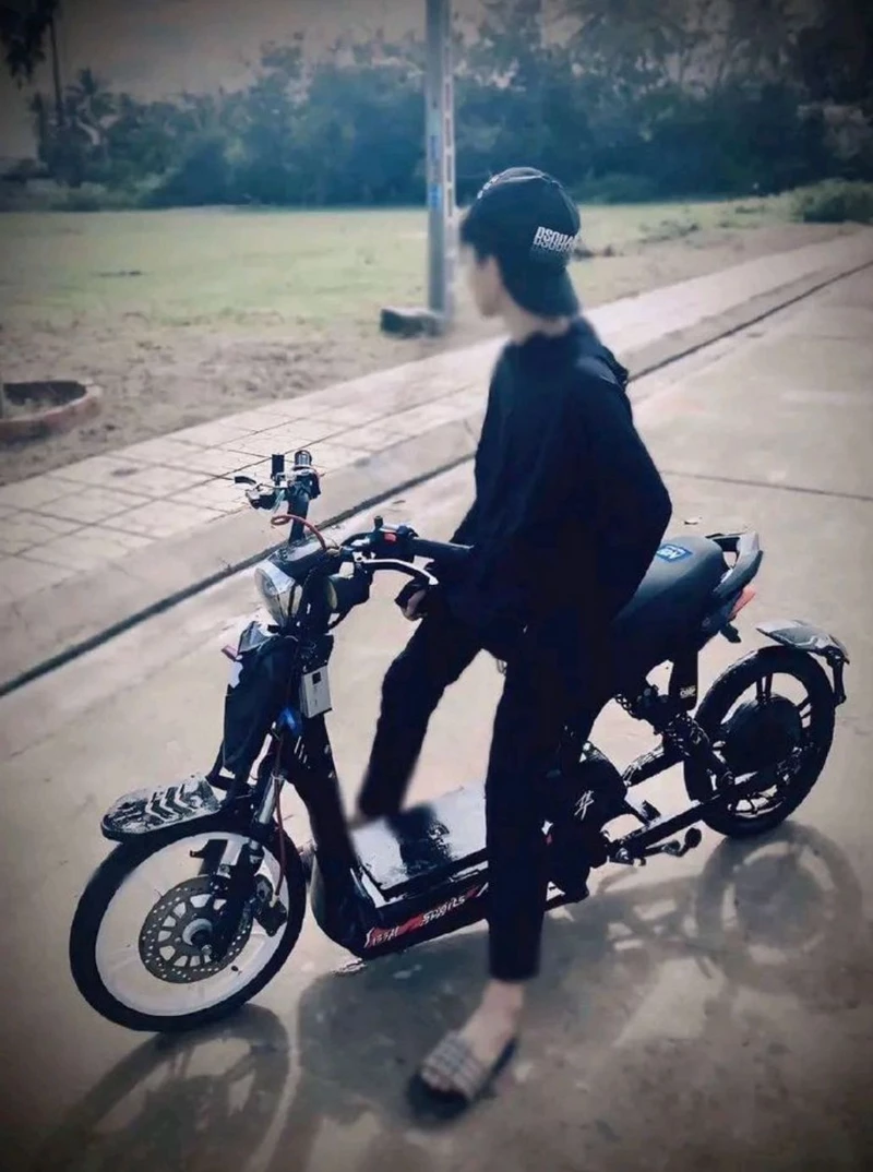 ảnh xe điện độ 27