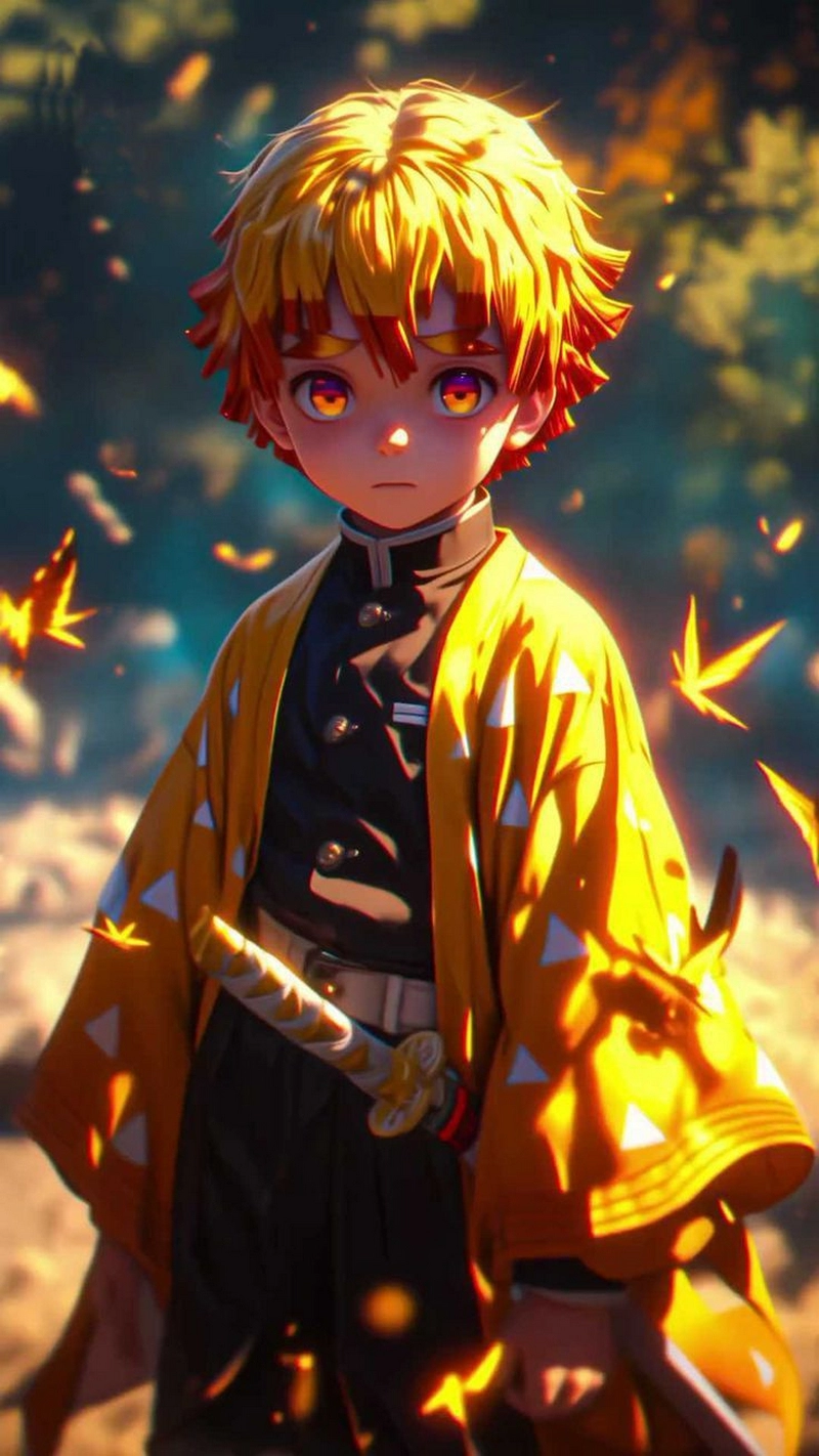 hình nền Zenitsu Agatsuma 11