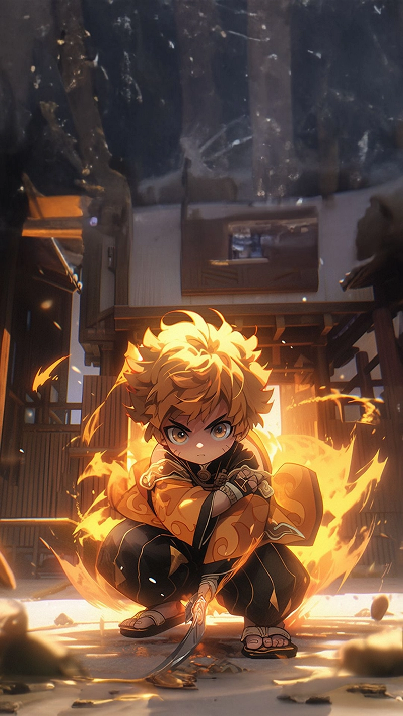 hình nền Zenitsu Agatsuma 15