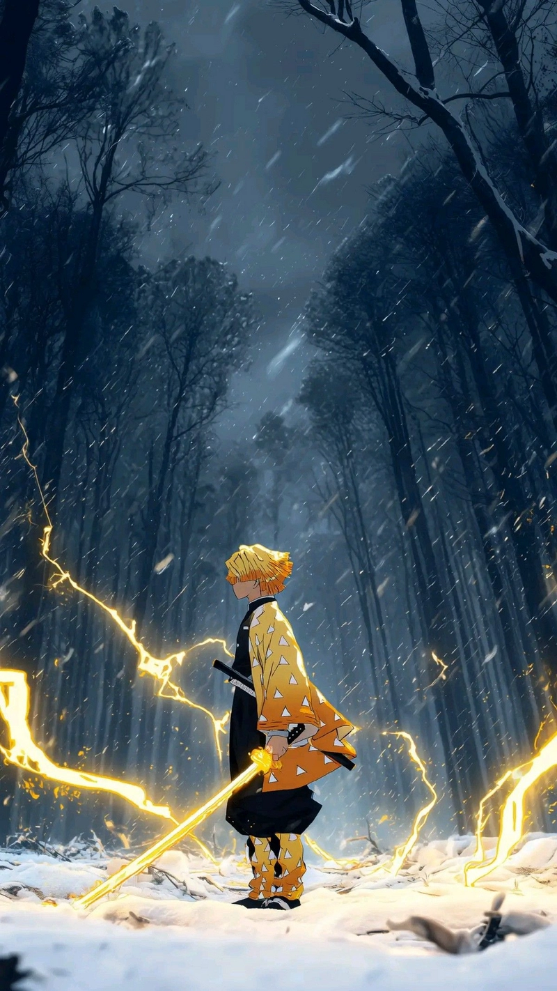 hình nền Zenitsu Agatsuma 17