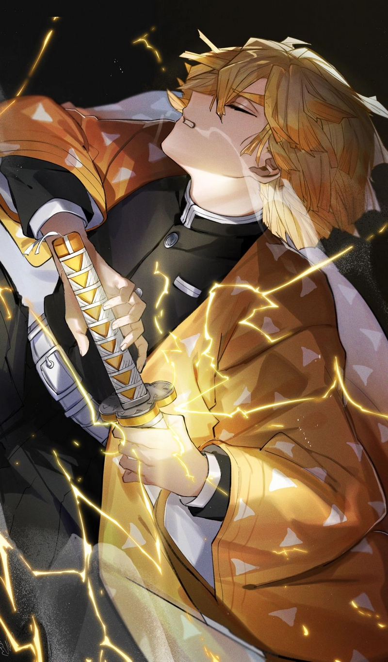 hình nền Zenitsu Agatsuma 18