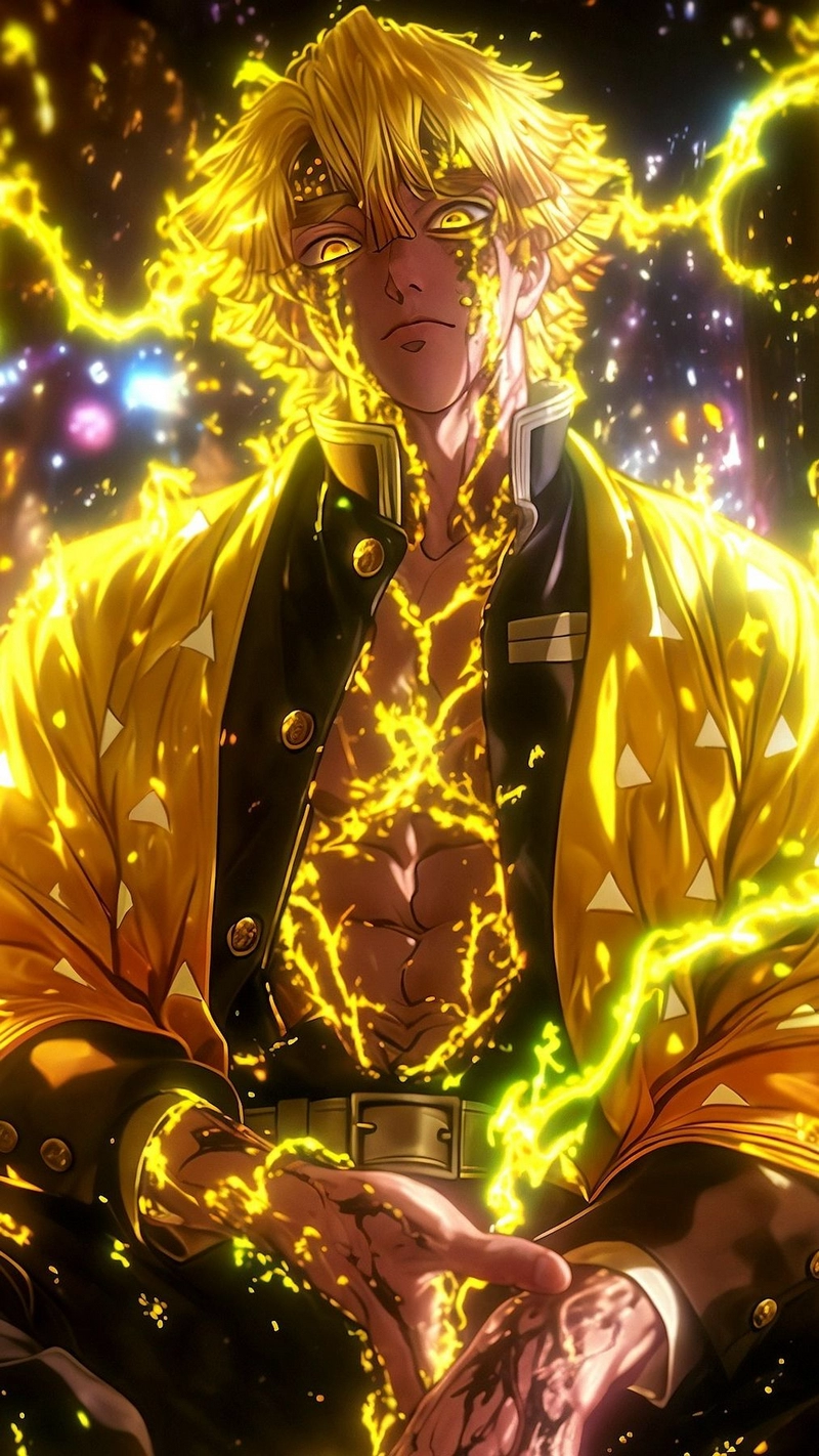 hình nền Zenitsu Agatsuma 22