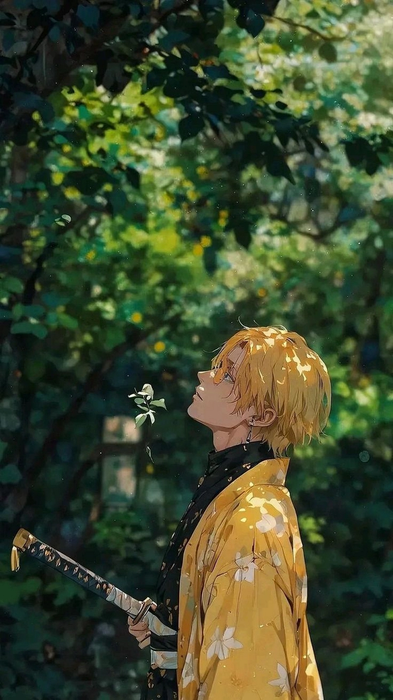 hình nền Zenitsu Agatsuma 35