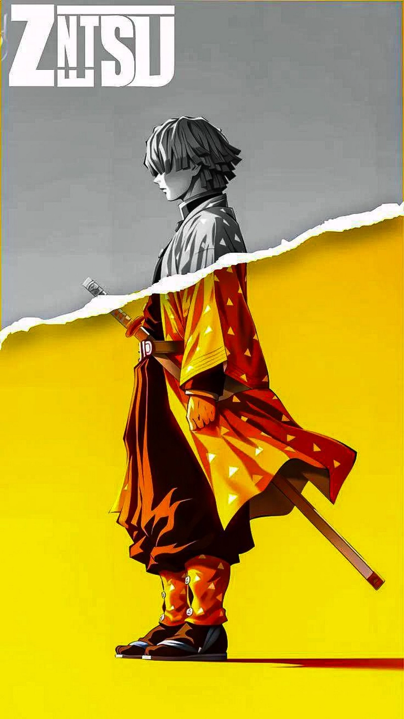 hình nền Zenitsu Agatsuma 39